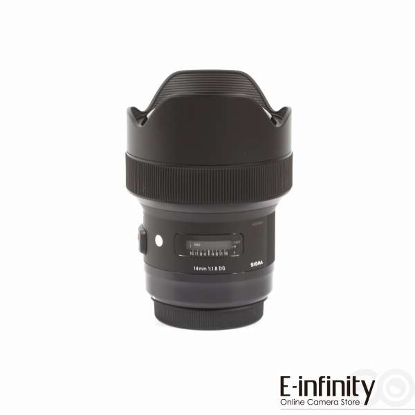 Buy Sigma 14mm f/1.8 DG HSM Art Lens for Nikon F - E-Infinity