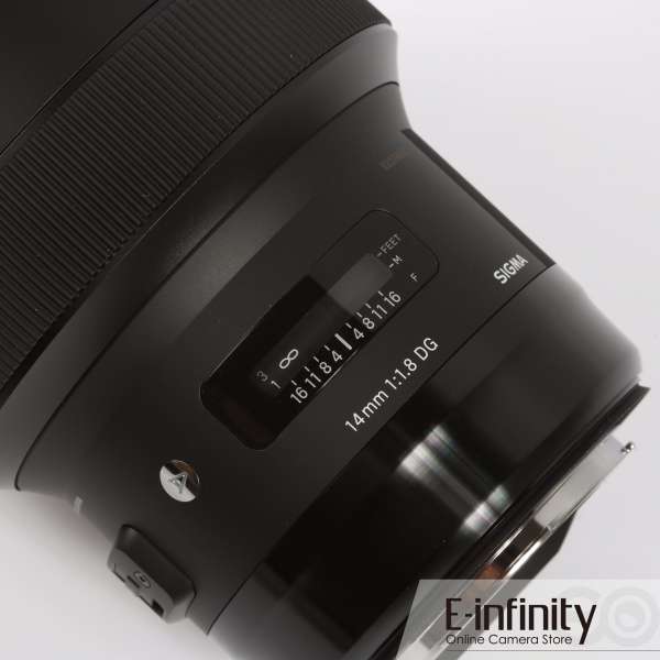 Buy Sigma 14mm f/1.8 DG HSM Art Lens for Nikon F - E-Infinity