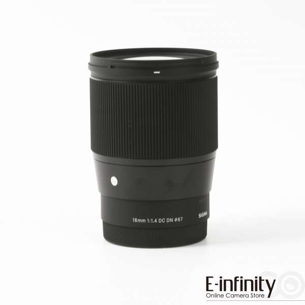 Buy Sigma 16mm f/1.4 DC DN Contemporary Lens for Sony E Mount EInfinity