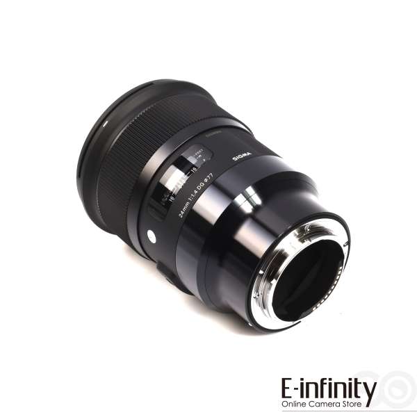 Buy Sigma 24mm f/1.4 DG HSM Art Lens for Sony E Mount - E-Infinity
