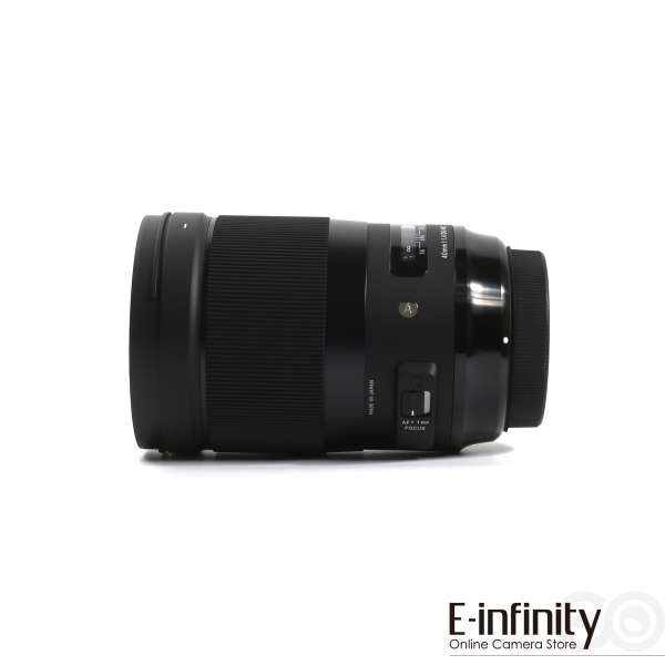 Buy Sigma 40mm f/1.4 DG HSM Art Lens for Canon EF - E-Infinity