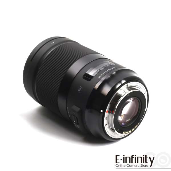 Buy Sigma 40mm f/1.4 DG HSM Art Lens for Canon EF - E-Infinity