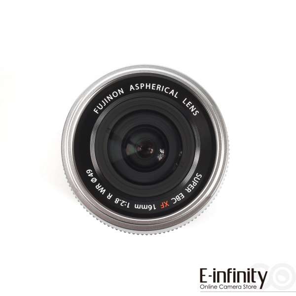 Buy Fujifilm XF 16mm f/2.8 R WR Lens (Silver) - E-Infinity