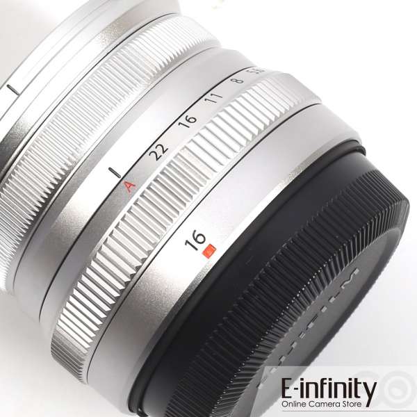 Buy Fujifilm XF 16mm f/2.8 R WR Lens (Silver) - E-Infinity