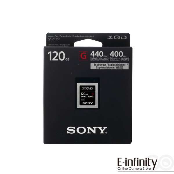 Sony xqd deals 120gb