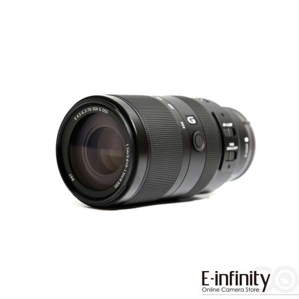 Sony E 70–350 mm F4.5–6.3 G OSS APS-Ce Telephoto Zoom G Lens