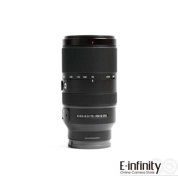 Buy Sony E 70-350mm F4.5-6.3 G OSS Lens (SEL70350G) - E-Infinity