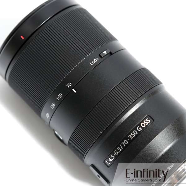 Buy Sony E 70-350mm F4.5-6.3 G OSS Lens (SEL70350G) - E-Infinity