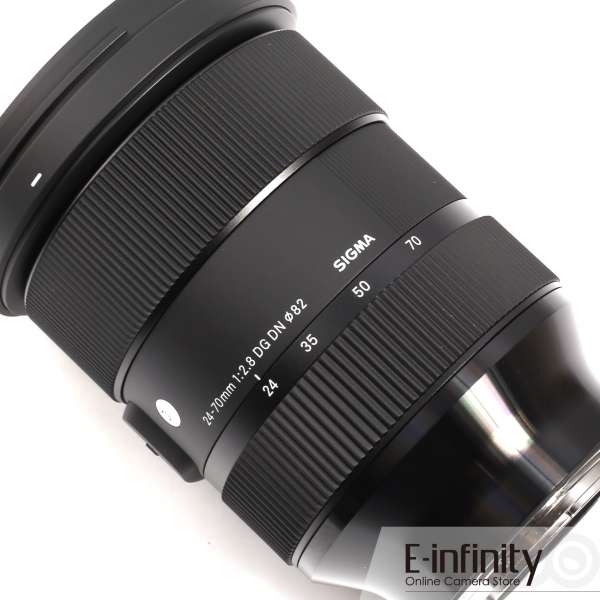 Buy Sigma 24-70mm f/2.8 DG DN Art Lens for Sony E Mount - E-Infinity