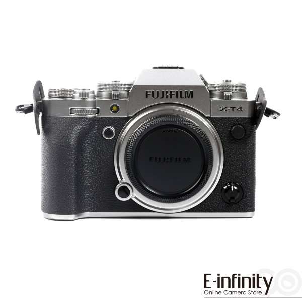 Buy Fujifilm XT4 Mirrorless Digital Camera Body Only (Silver) EInfinity