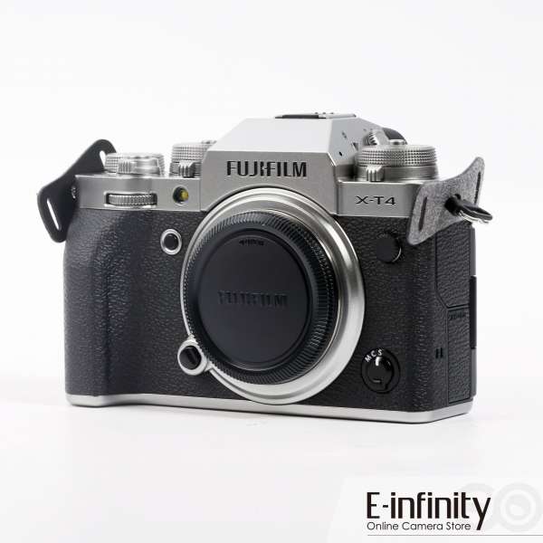 Buy Fujifilm XT4 Mirrorless Digital Camera Body Only (Silver) EInfinity
