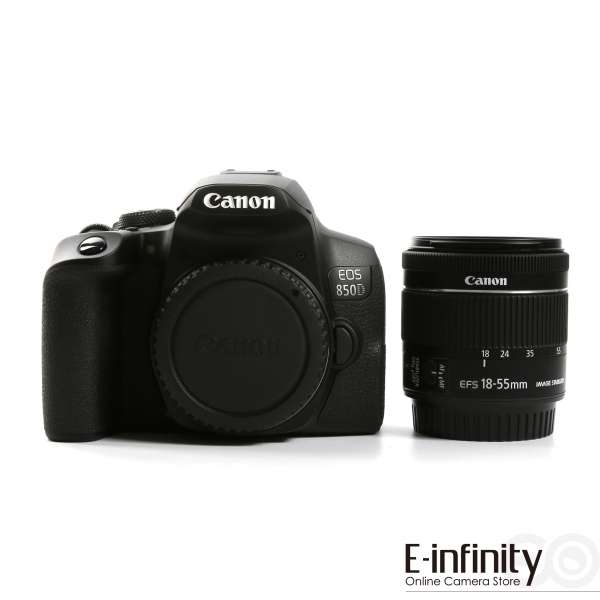 Buy Canon EOS 850D Digital SLR with EFS 1855mm IS STM Lens EInfinity