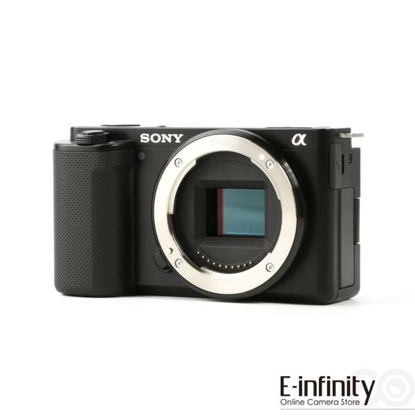 Sony ZV-E10 Mirrorless Camera with 16-50mm Lens (Black) (ILCZV-E10L/B) +  64GB Memory Card + Filter Kit + Corel Photo Software + Bag + NPF-W50  Battery