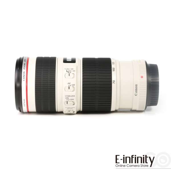 キャノン CANON EF 70-200mm F4 L USM #557 Buy Canon EF 70-200mm f4 L IS USM Lens - E-Infinity