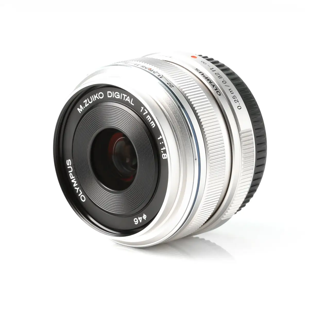 Buy Olympus M.ZUIKO DIGITAL 17mm f/1.8 Lens (Silver) - E-Infinity