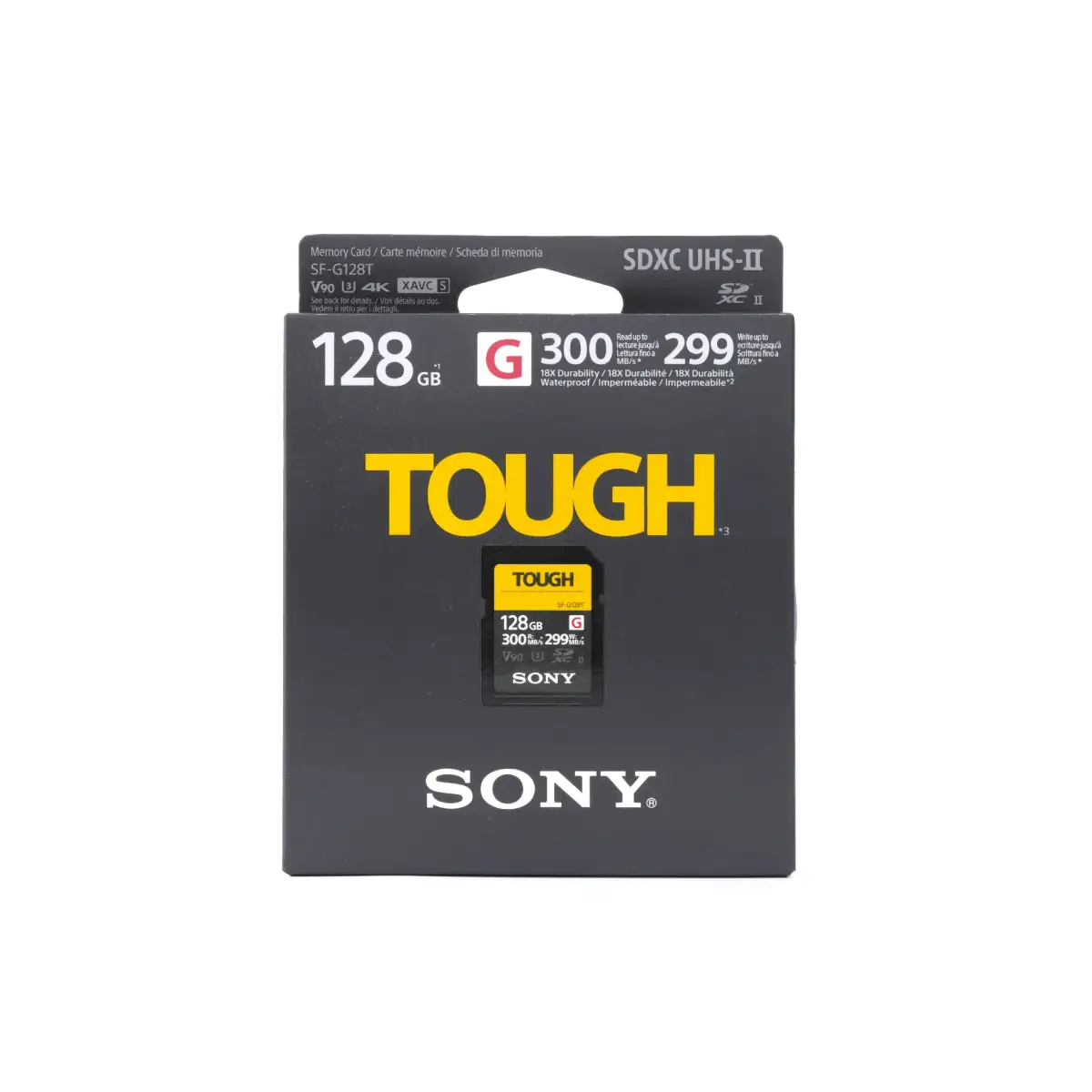 Buy Sony 128GB SF-G Tough Series UHS-II SDXC Memory Card (SF-G128T