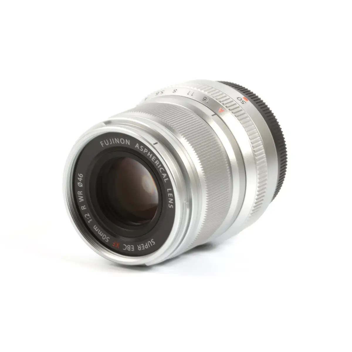 Buy Fujifilm XF 50mm f/2 R WR Lens (Silver) - E-Infinity