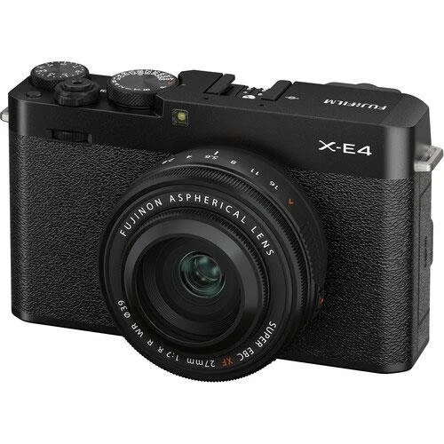 【FUJIFILM】 X-E4 ミラーレス一眼 ブラック Acheter Appareil photo numérique sans miroir Fujifilm X-E4 avec