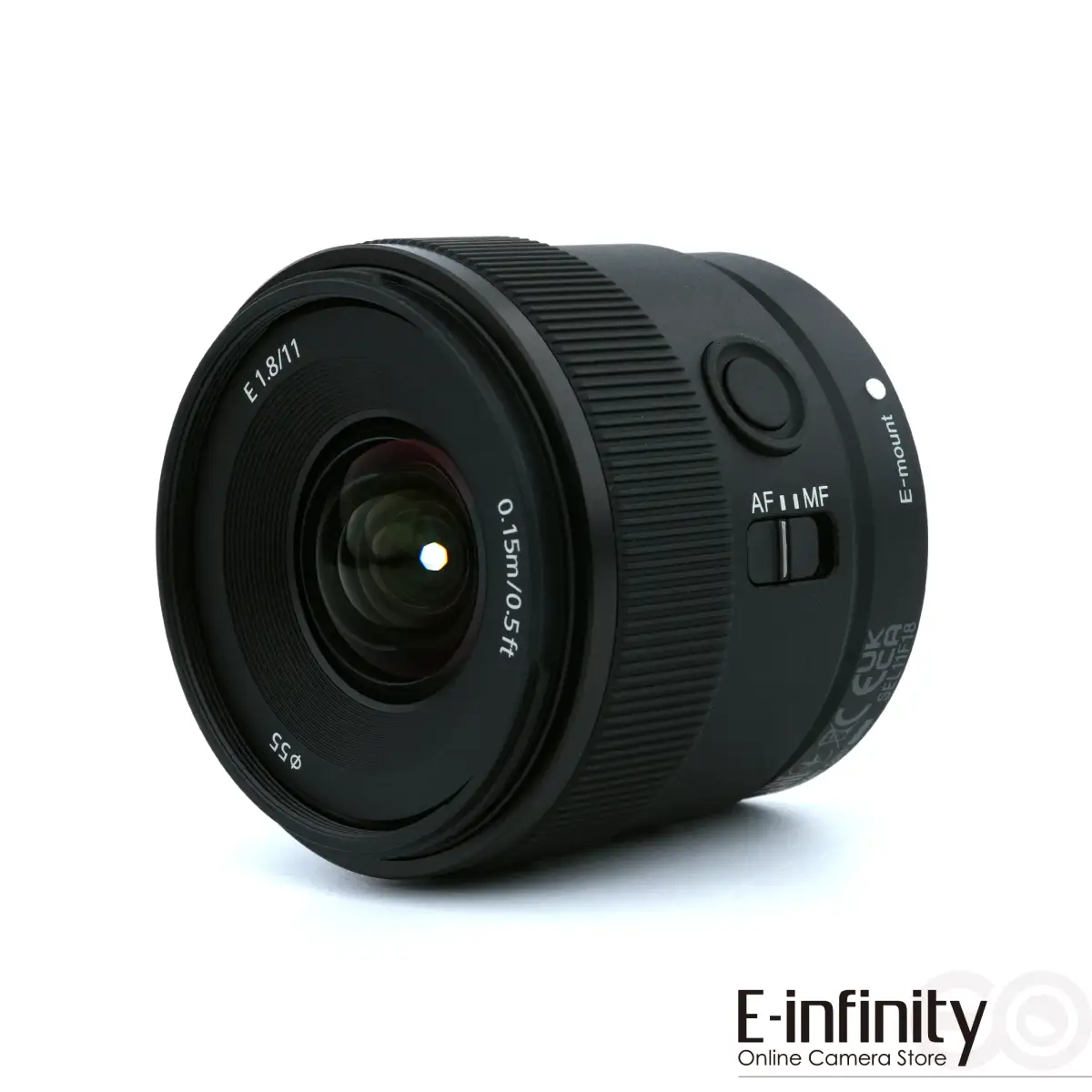 Buy Sony E 11mm f/1.8 Lens (SEL11F18) - E-Infinity