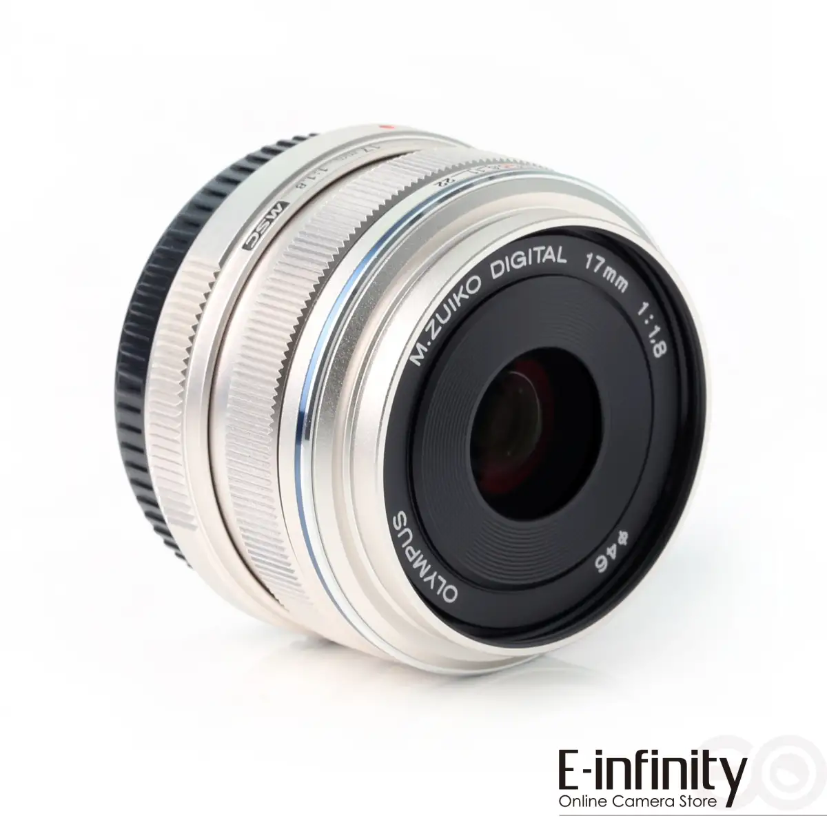 Buy Olympus M.ZUIKO DIGITAL 17mm f/1.8 Lens (Silver) - E-Infinity