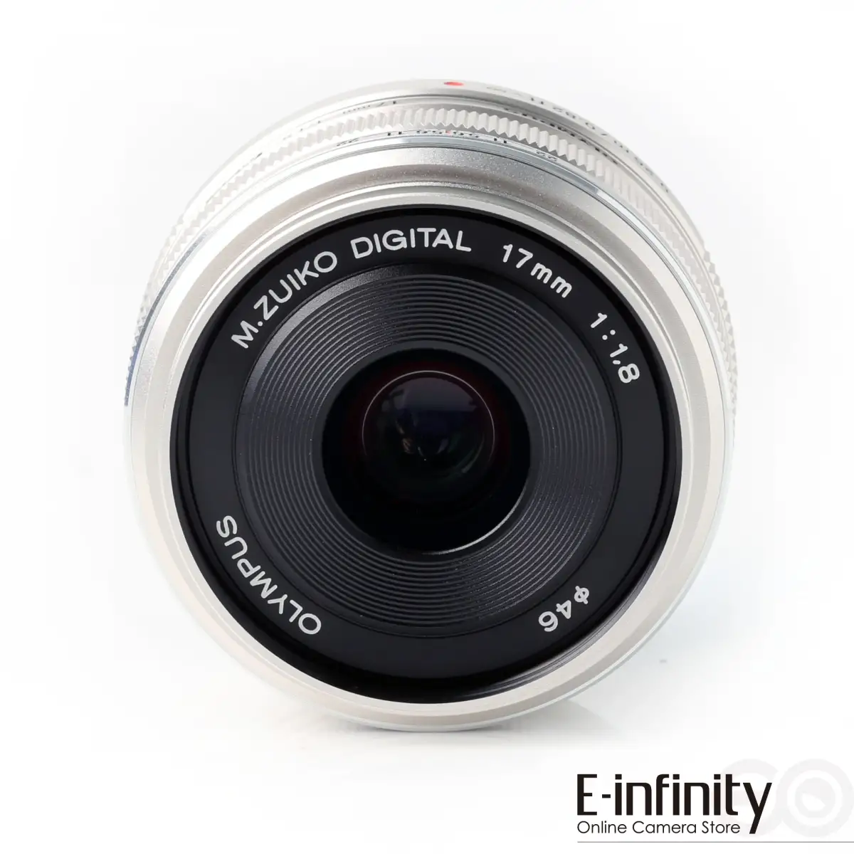 Buy Olympus M.ZUIKO DIGITAL 17mm f/1.8 Lens (Silver) - E-Infinity