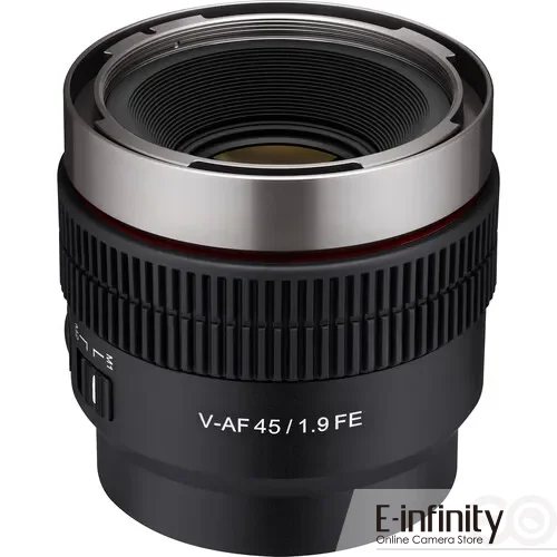 Buy Samyang V-AF 45mm T1.9 FE for Sony E - E-Infinity