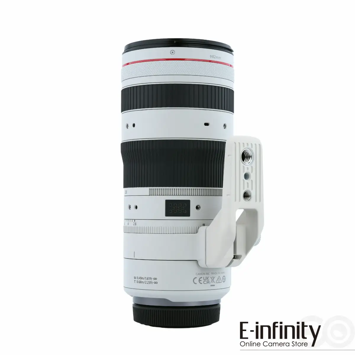 Buy Canon RF 70-200mm f/2.8 L IS USM Z Lens (White) - E-Infinity