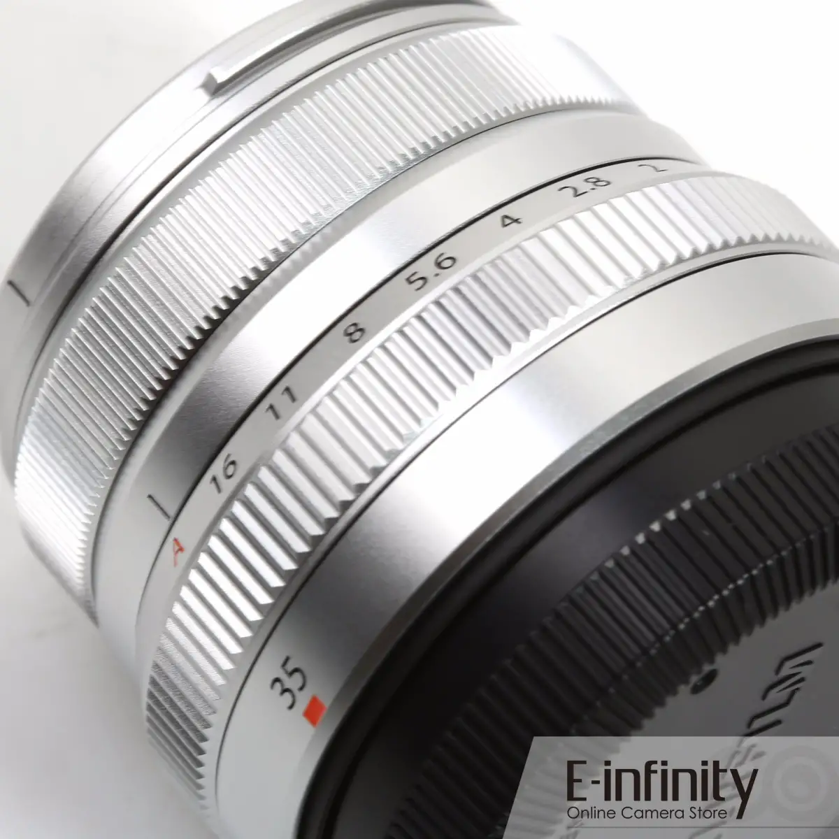 Buy Fujifilm XF 35mm f/2 R WR Lens (Silver) - E-Infinity