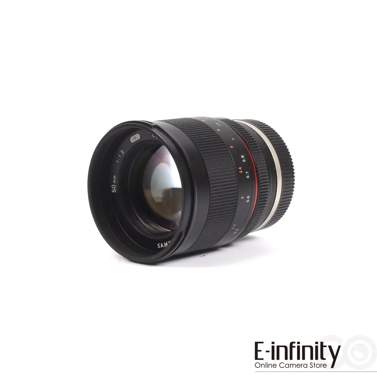 Buy Samyang 50mm F1.2 AS UMC CS Lens for Sony E Mount - E-Infinity
