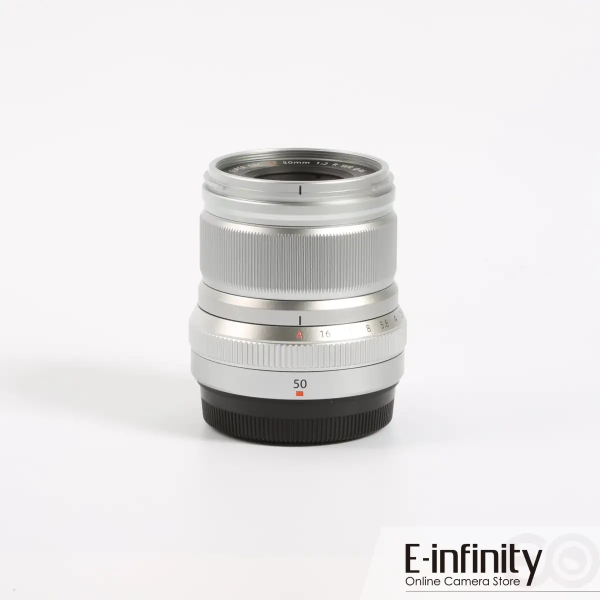 Buy Fujifilm XF 50mm f/2 R WR Lens (Silver) - E-Infinity