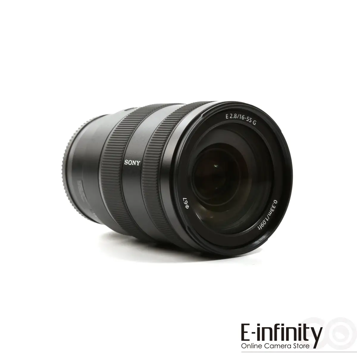 Buy Sony E 16-55mm f/2.8 G Lens (SEL1655G) - E-Infinity