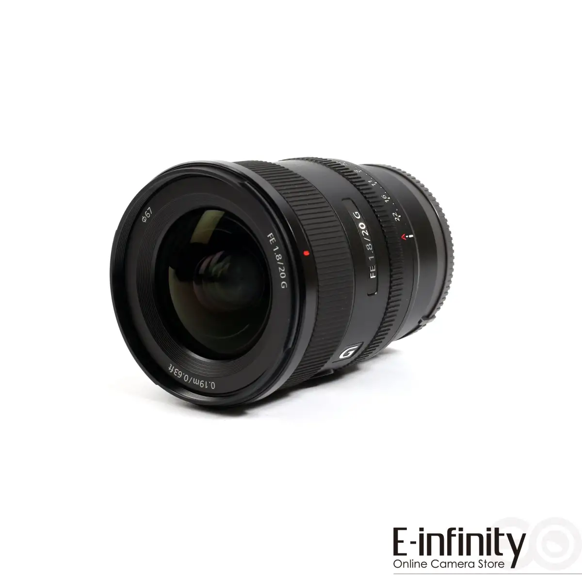 Cumpără Obiectiv Sony FE 20 mm f/1,8 G (SEL20F18G) - E-Infinity