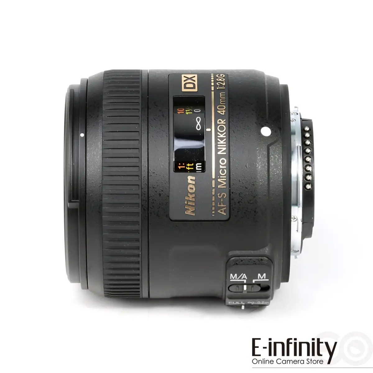 Buy Nikon AF-S DX Micro Nikkor 40mm f/2.8G Lens - E-Infinity