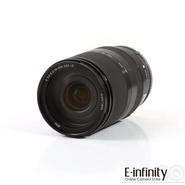 Sony E 18-200mm F3.5-6.3 OSS E-mount Lens SEL18200LE (Black)