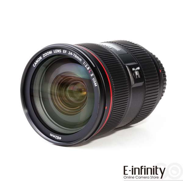 Objectif zoom standard Canon EF 24-70 mm f/2,8L II USM