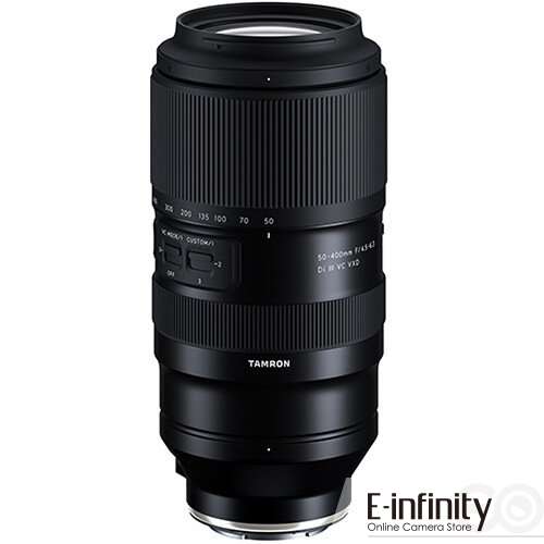 Tamron 50-400 mm f/4,5-6,3 Di III VXD Objektiv für Sony E Mount (A067S)