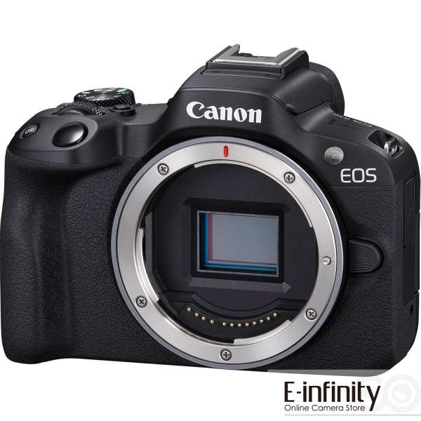 Canon EOS R50 Mirrorless Digital Camera (Body Only) (Black)