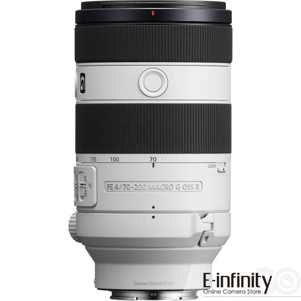 Sony FE 70-200 mm F4 G OSS II Vollformat-E-Mount-Objektiv (SEL70200G2)