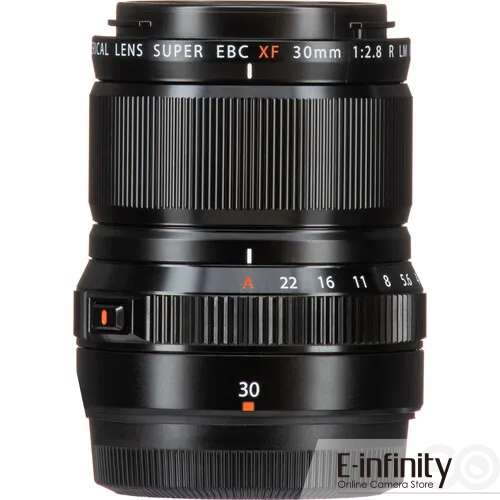 Fujifilm XF 30mm f/2.8 R LM WR Macro Lens (Black)