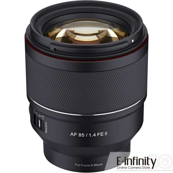 Lenti Samyang AF 85mm f/1.4 II għal Sony E