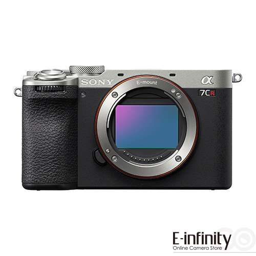 Boîtier d'appareil photo sans miroir Sony A7CR uniquement (argent)