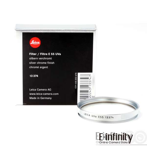 Buy Leica E55 UVa Glass Filter - Silver (13374) - E-Infinity