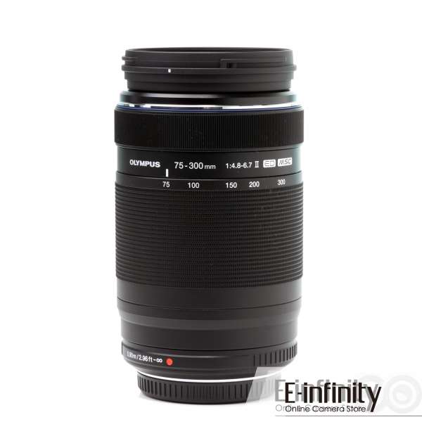 Buy Olympus M.ZUIKO DIGITAL ED 75-300mm II f4.8-6.7 Lens (Black