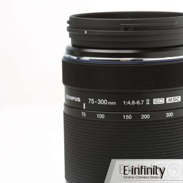 Buy Olympus M.ZUIKO DIGITAL ED 75-300mm II f4.8-6.7 Lens (Black