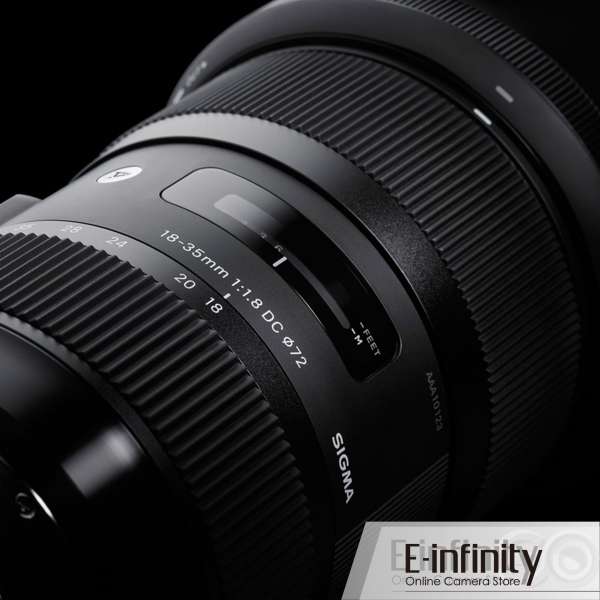 Comprar Série de arte de lentes Sigma AF 18-35mm F1.8 DC HSM para