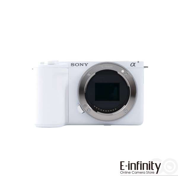 Sony ZV-E10 II vain peilittömän kameran runko (valkoinen)