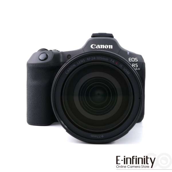 Canon EOS R5 II spiegellose Digitalkamera mit 24-105 mm f/4L Objektiv