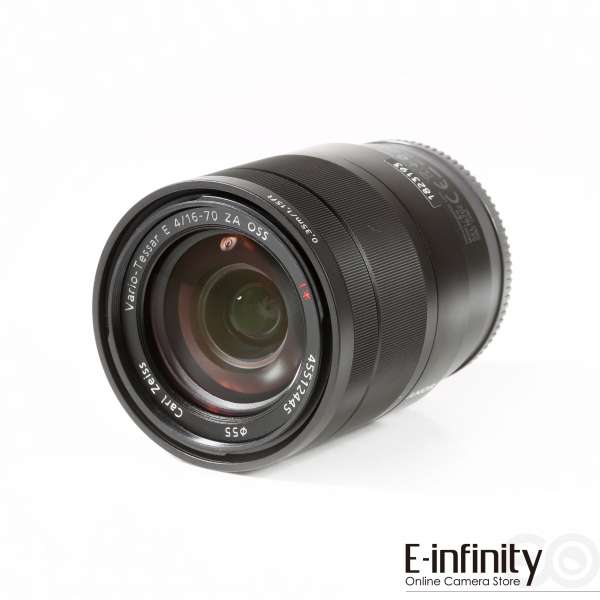 Objectif Sony Vario-Tessar T* E 16-70 mm F4 ZA OSS à monture E SEL1670Z