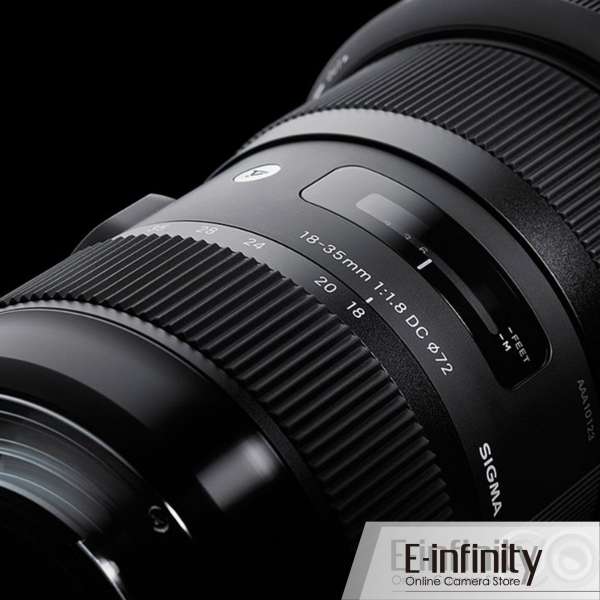 Buy Sigma AF 18-35mm F1.8 DC HSM Lens Art Series Nikon - E-Infinity