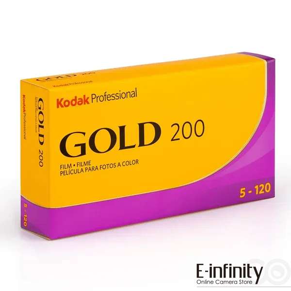 Kodak Professional Gold 200 120 Film (5 Pack)